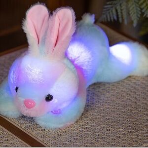 Colorful Plush Bunny Toy